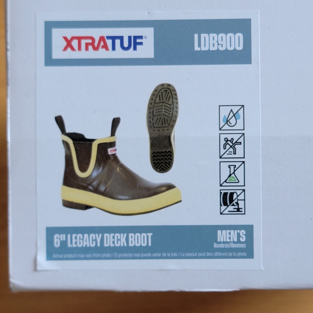 Men's Legacy Deck Boot - Brown and Yellow